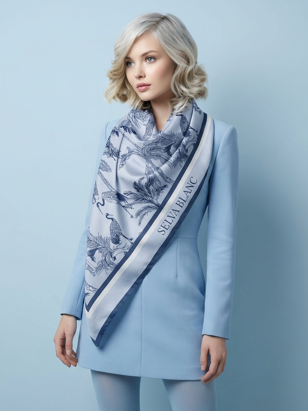 The Mistral Scarf —Toile de Jungle