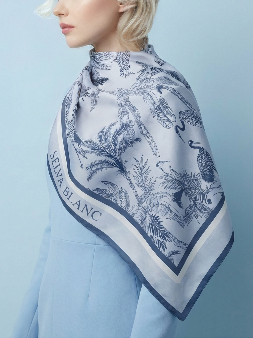 The Mistral Scarf —Toile de Jungle